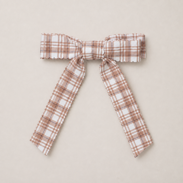 Mabel & Fox - Hair Bow Clips - Everyday Plaid (3pcs)