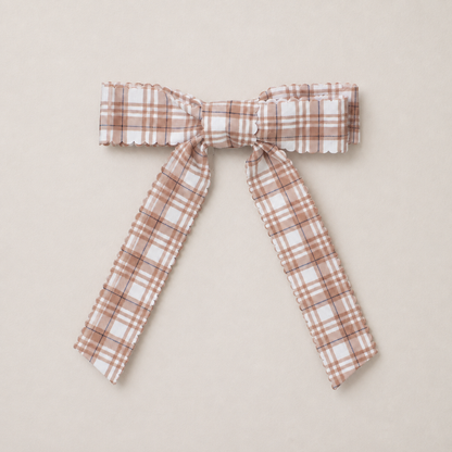 Mabel & Fox - Hair Bow Clips - Everyday Plaid (3pcs)