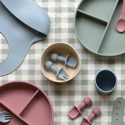 Mabel & Fox - Silicone Bowl - Beige - Mabel & Fox
