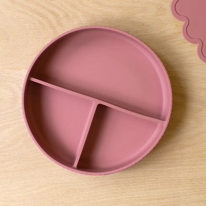 Mabel & Fox - Silicone Plate - Pink - Mabel & Fox