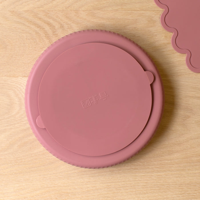 Mabel & Fox - Silicone Plate - Pink - Mabel & Fox