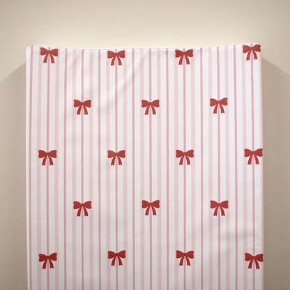 Mabel & Fox - Wedge Baby Changing Mat - Bow Cute - Mabel & Fox