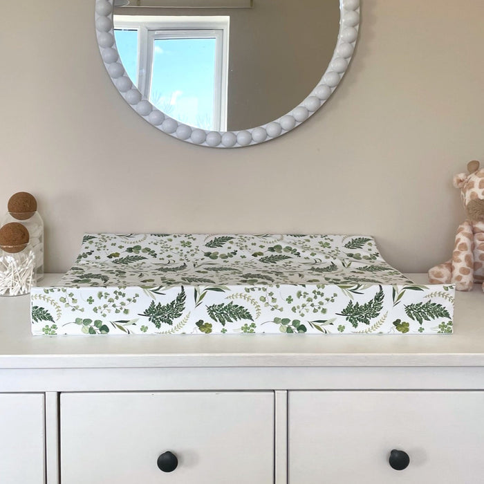 Mabel & Fox - Wedge Baby Changing Mat - Evergreen - Mabel & Fox