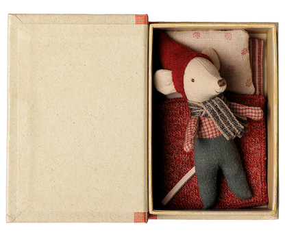 Maileg - Christmas Mouse, Baby in Book
