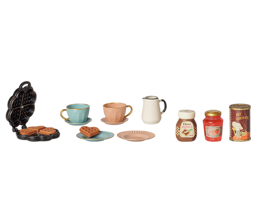 Maileg - Waffle Set - Mouse