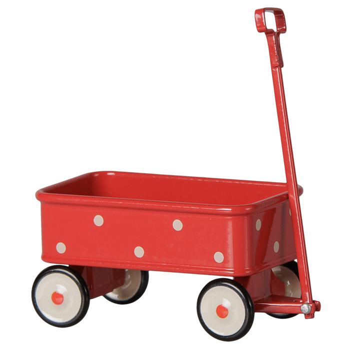 Maileg - Wagon, Mouse - Red