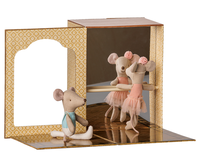Maileg – Ballet Mice in Dance Studio