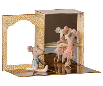 Maileg – Ballet Mice in Dance Studio