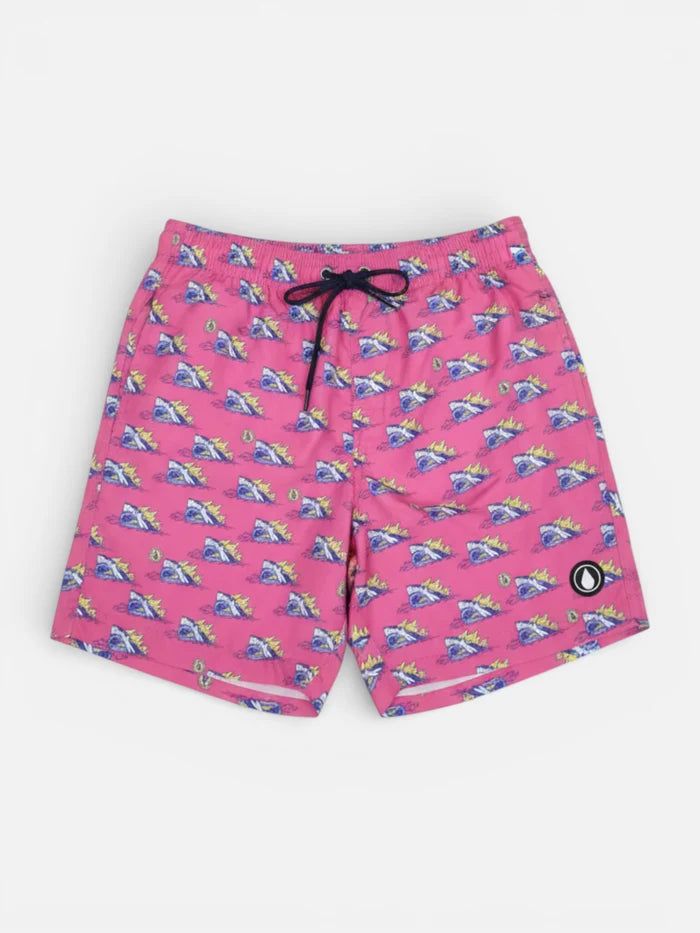 Malla Volcom Heat Wave Rosa