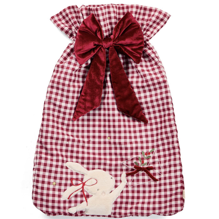 Mamas & Papas - Large Christmas Sack - Gingham 2026