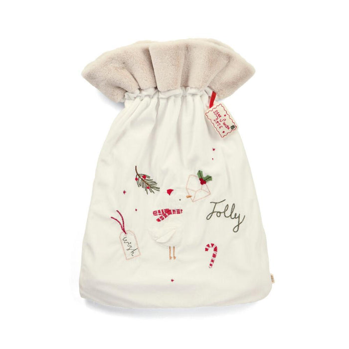 Mamas & Papas - Large Christmas Sack - White 2026
