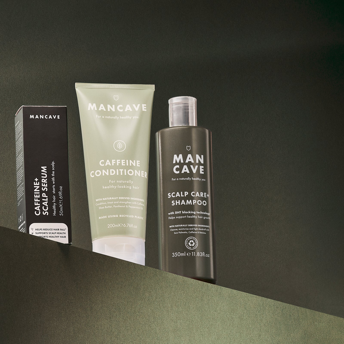 ManCave Caffeine Scalp & Hair Kit - 3pcs