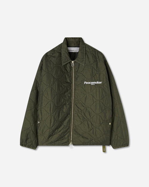 OAMC Peacemaker Combat Overshirt Forest Night Coats and Jackets Jackets PCM1OJ02ANY001057 FGRN