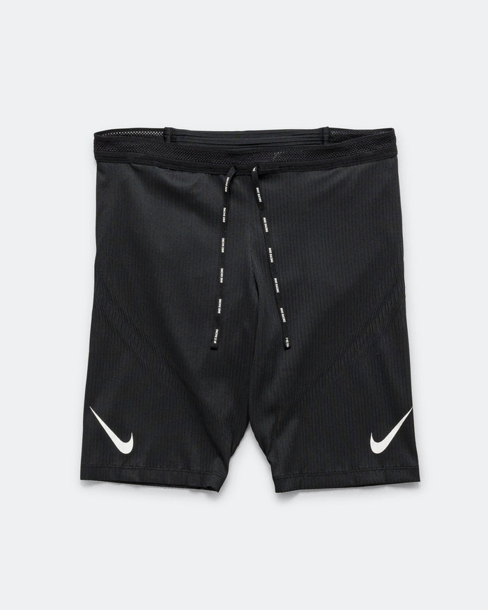Mens Dri-FIT ADV AeroSwift Half Tights - Black/White