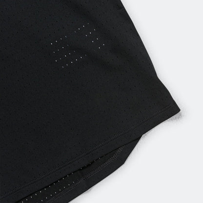 Mens Dri-FIT ADV Short-Sleeve Running Top - Black/Summit White