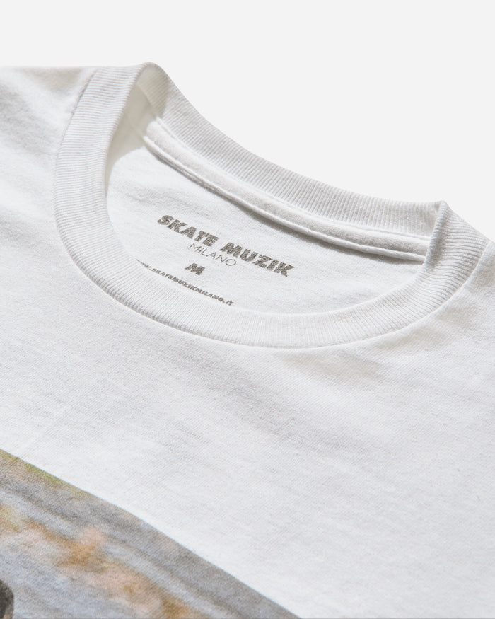 Skate Musik Skate Muzik X Ghost Dog Dog Tee White T-Shirts Shortsleeve GHOSTDOGDOG WHITE