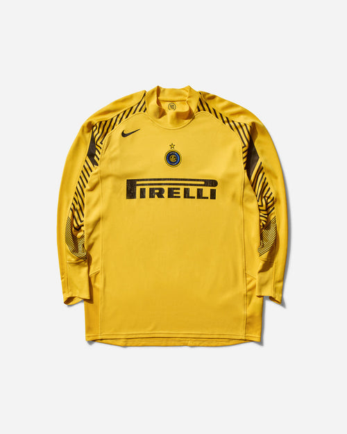 Pezze Vintage Inter Training Top Yellow T-Shirts Longsleeve 1007 1