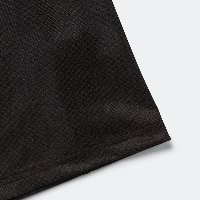 Mens Panelled Mesh Singlet - Black