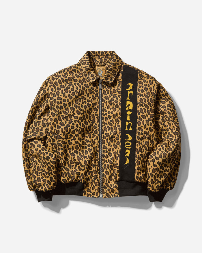 Brain Dead Twill Flight Jacket Leopard Coats and Jackets Jackets BDS25O000043 LEO