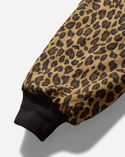 Brain Dead Twill Flight Jacket Leopard Coats and Jackets Jackets BDS25O000043 LEO