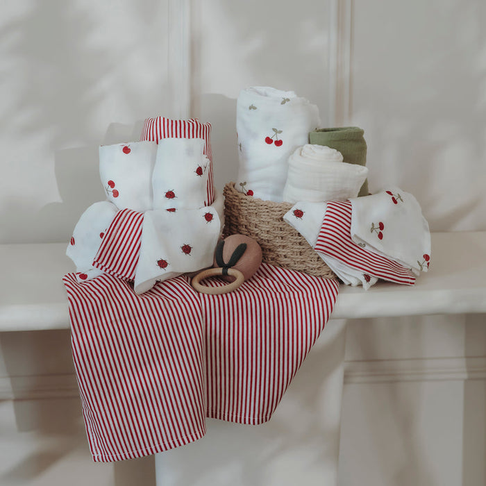 Meyco – Muslin Cloths 70x70cm (3 Pack) – Girly Garden Multicolor
