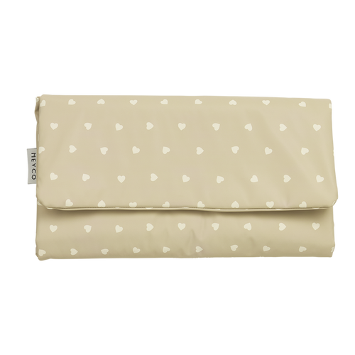 Meyco – Travel Changing Mat – Sweet Heart Sand/Soft Sand
