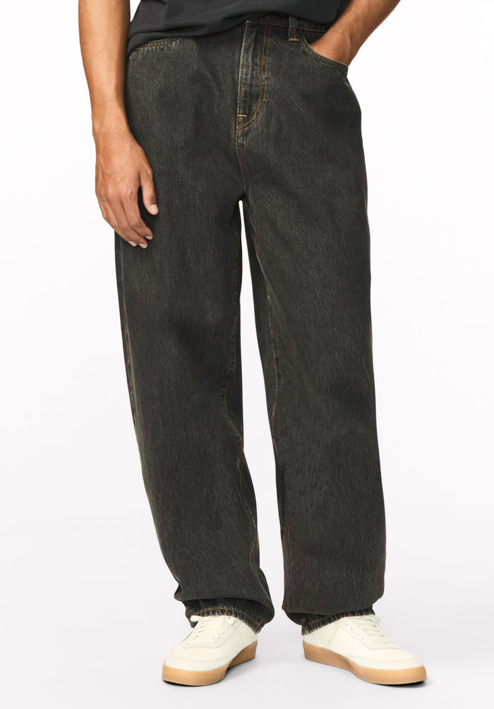 Mikey Men's Baggy Fit Jeans, Dark Rinse - BM26121