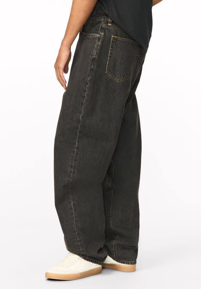 Mikey Men's Baggy Fit Jeans, Dark Rinse - BM26121