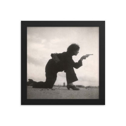 Miliciana Framed Poster