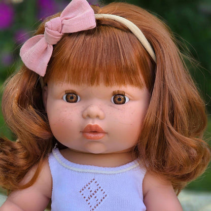 Mini Colettos - Sophia - Redhead Girl with Brown Eyes
