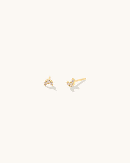 Mini Moon Studs
