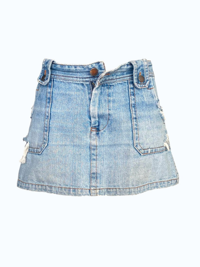 minigonna di jeans
