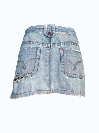 minigonna di jeans