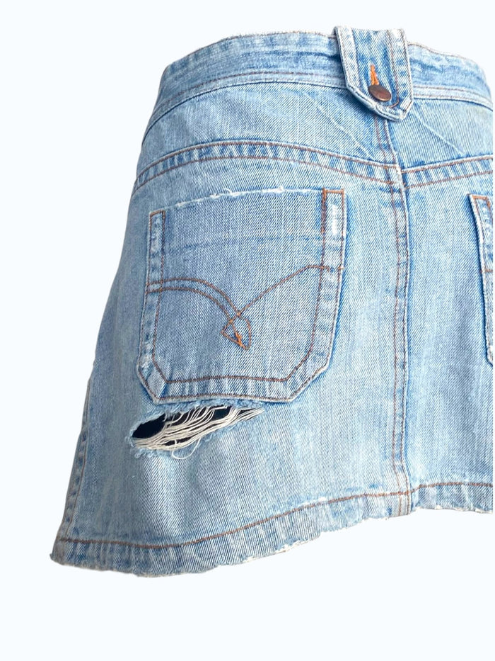minigonna di jeans