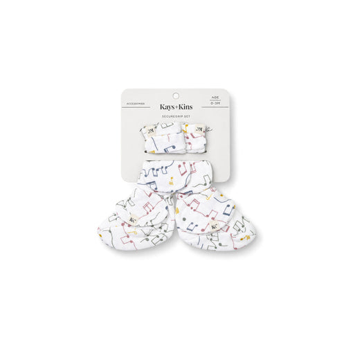 Mitts + Booties - Gentle Notes