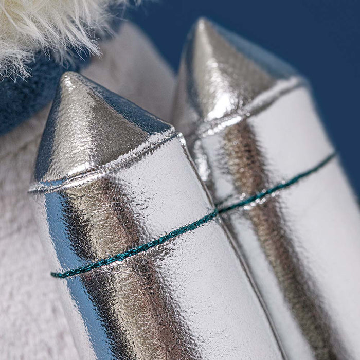 Close-up of metallic jet-pack with a blurred background