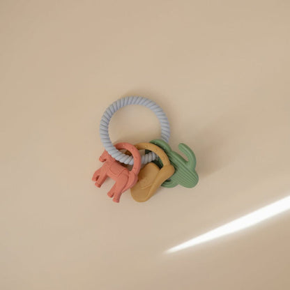 Mushie - Mushie Key Toy - Western - Mabel & Fox