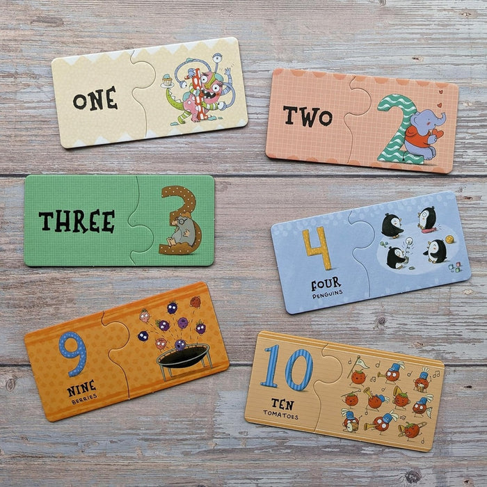 My First Numbers Puzzle Pairs - Mabel & Fox