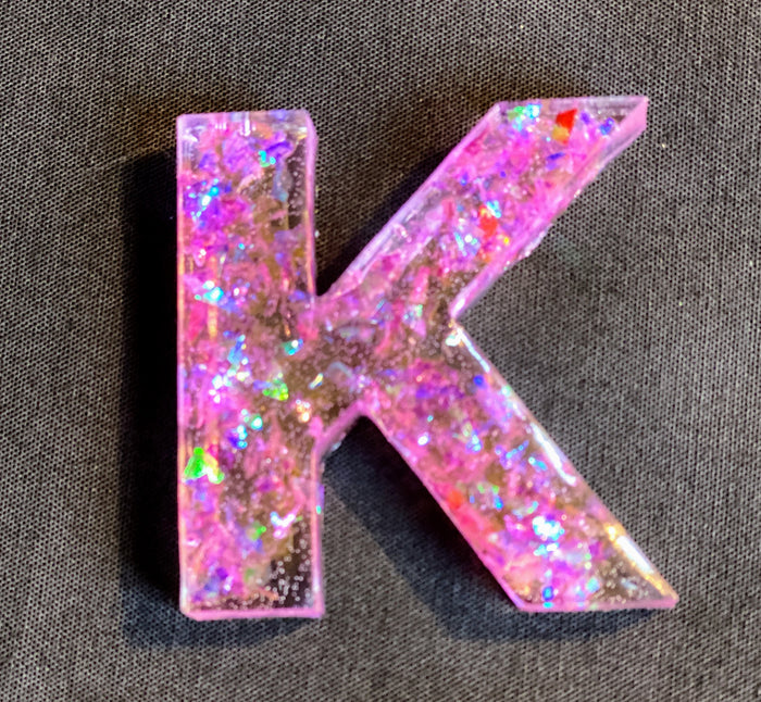 Name Letter Keychain