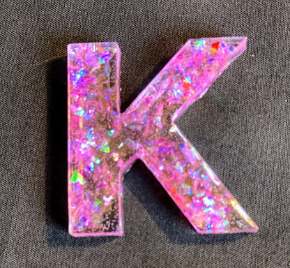 Name Letter Keychain