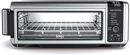 Ninja SP101 Digital Air Fry Countertop Oven with 8-in-1 with Air Fry Basket(Refurbished)