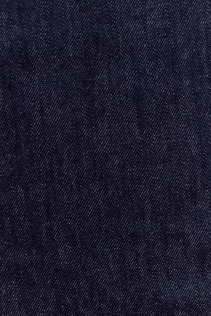 Olandria Oversized Jacket Top - Washed Indigo Blue