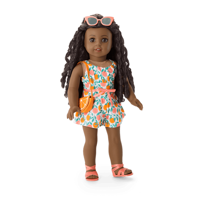 Orange You Glad It's Summer Outfit for 18-inch Dolls