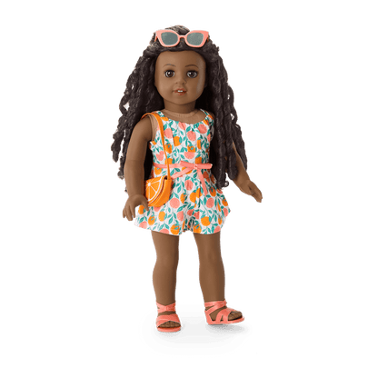 Orange You Glad It's Summer Outfit for 18-inch Dolls