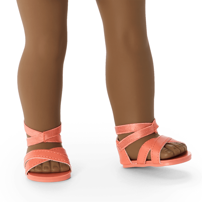 Orange You Glad It's Summer Outfit for 18-inch Dolls