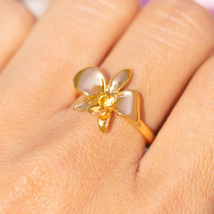 Orchid Blossom Ring