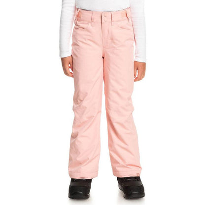 Pantalon Roxy Snow Backyard Niña Rosa Pastel - Indy