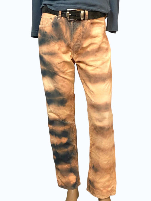 pantaloni in velluto a coste Levi's tie-dye