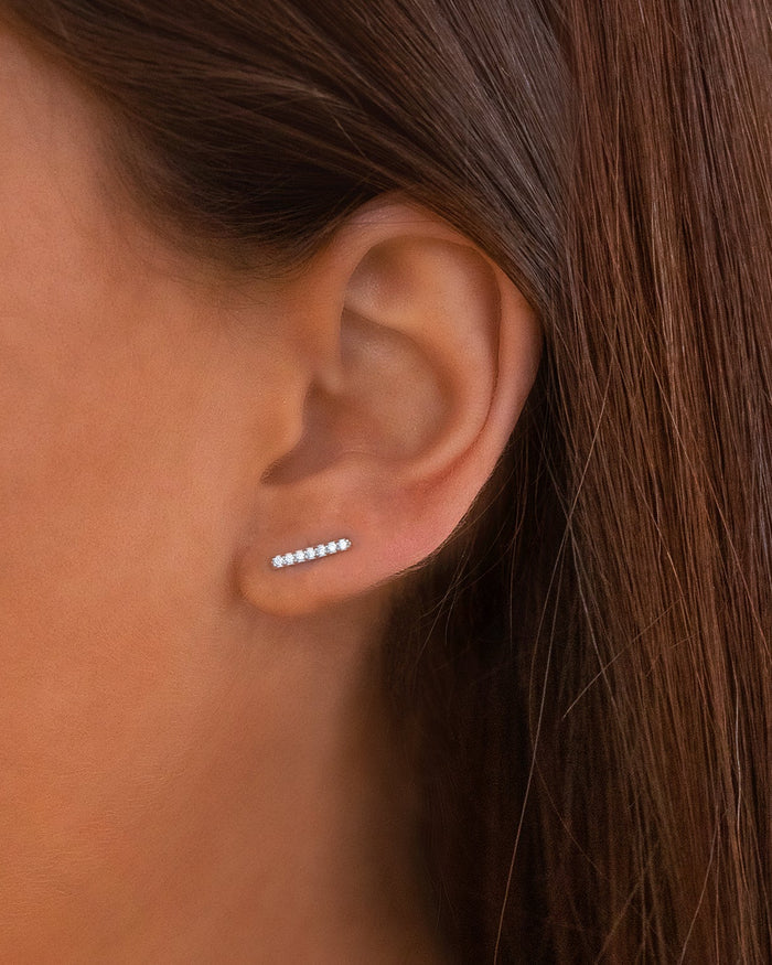 Pave Bar Studs