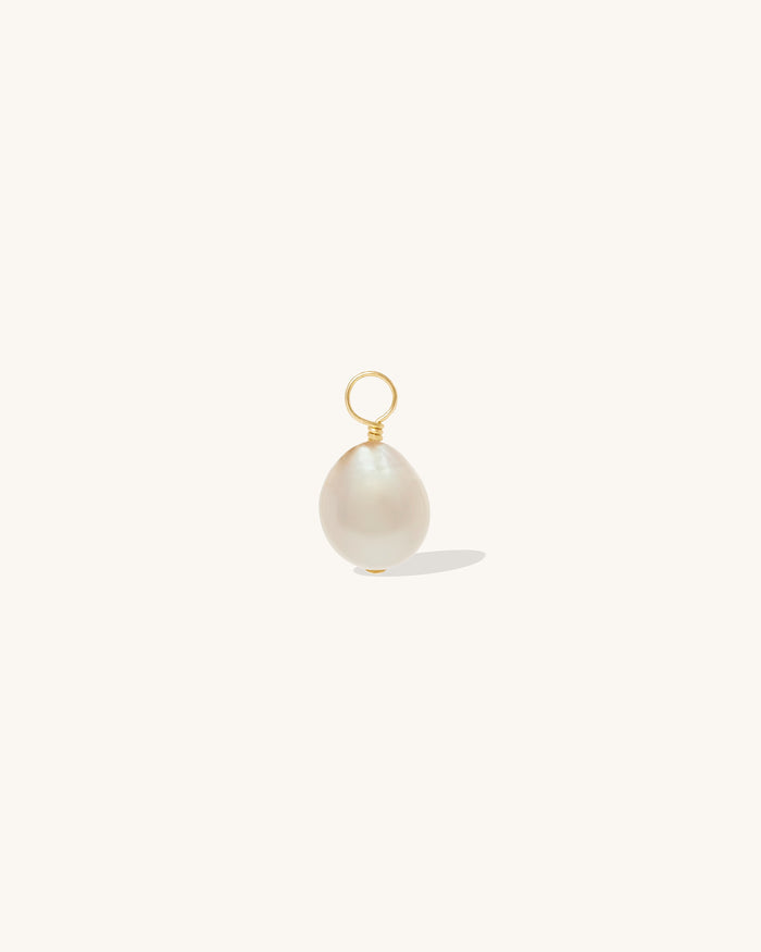 Pearl Hoop Charm